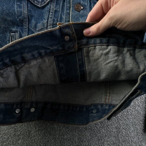 VTG LEVIS Trucker Jacket 70506-0216 Denim Type 3 USA Blue FACT. 527 Size 34 - Picture 11 of 16